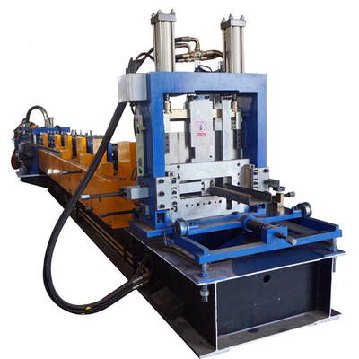 10m / phút Máy cán xà gồ CZ Điều khiển PLC 14 Raws