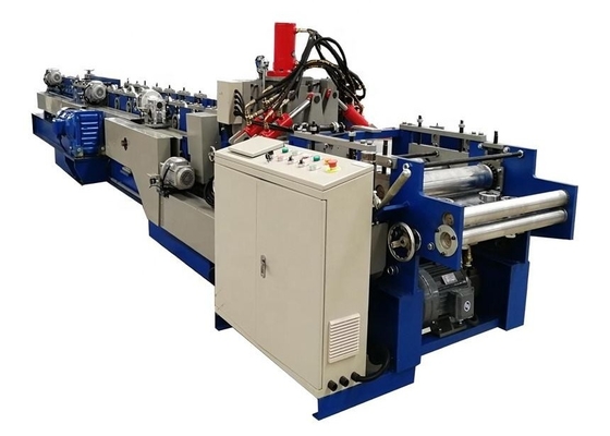 Máy tạo hình cuộn xà gồ CZ tự động Thay đổi nhanh khung thép