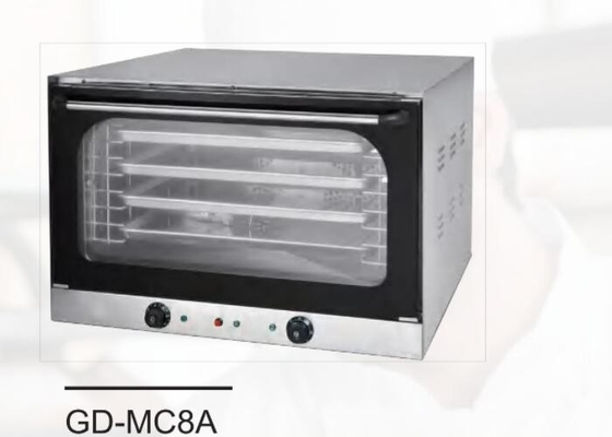 Lò nướng bánh mì hấp thương mại Lò tuần hoàn không khí nóng Nhiệt độ không đổi Điện