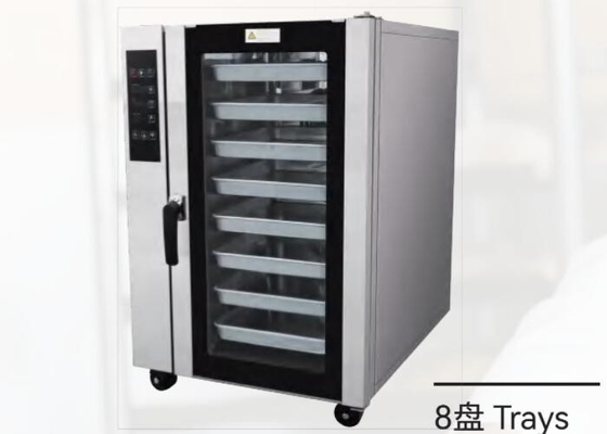 Lò nướng bánh mì hấp thương mại Lò tuần hoàn không khí nóng Nhiệt độ không đổi Điện