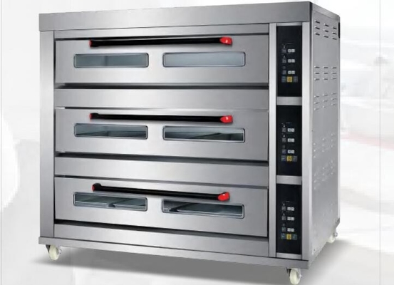 Pizza Bánh Mì Lò Nướng Điện 380V Bánh Trung Thu Nhiệt Độ Cao Thông Minh