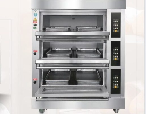 Bánh nướng Bánh mì Pizza Cửa hàng Lò nướng Mật độ cao 0,8mm 870 * 630 * 225