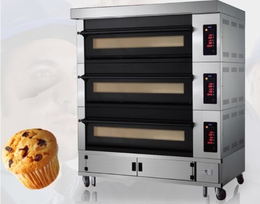 Hàn Quốc Thiết bị nướng châu Âu Lò nướng bánh mì chuyên nghiệp thương mại