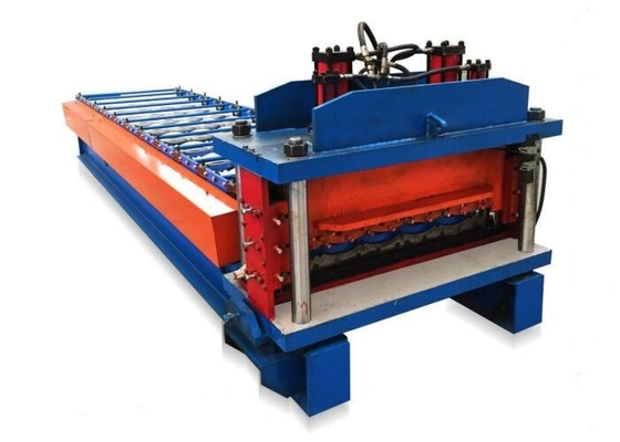Máy tạo hình mái ngói tráng men sóng 3 Kw 1200mm 12 mét / phút