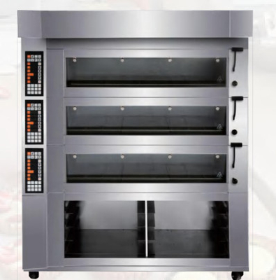 Châu Âu Lò nướng bánh Thiết bị đa chức năng Nướng bánh mì Pizza Nấu ăn 380V
