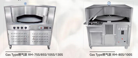 Lò nướng điện Pita Xoay Bàn gas tự nhiên 220v Thép không gỉ