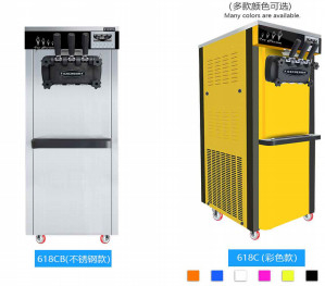 Máy Làm Kem Nén Đôi Precooling 220v 50 - 60hz 1800W