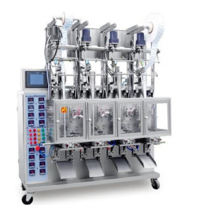 Máy đóng gói dạng hạt 220V 50Hz Bột lỏng 3Kw 4 mặt Yh-K488