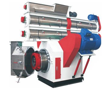 Máy làm viên thức ăn gia cầm Szlh250 Ring Die 132KW