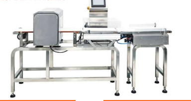 Tốc độ:32-52m/phút YH-GC212 Máy Cân Kiểm Tra Và Máy Dò Kim Loại Máy 2 Trong 1