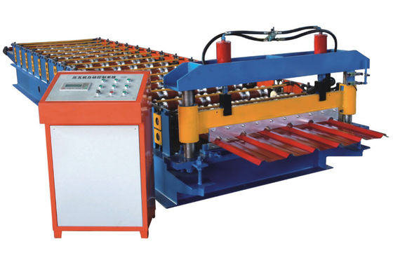 Máy cán tôn mái bằng kim loại CE 860 Cắt hồ sơ thủy lực