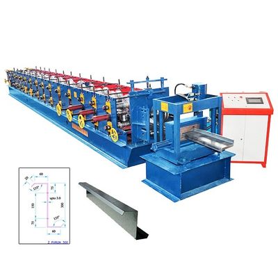 Máy cán xà gồ Z màu xanh 10m / phút cho thép màu