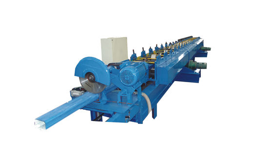 12m / phút Máy tạo hình ống cuộn xuống CE Thép làm nguội