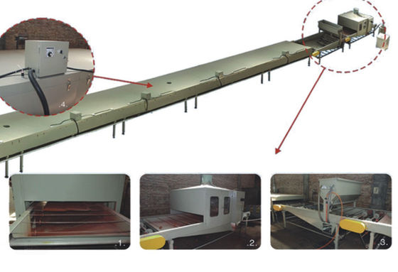 Máy lợp mái bằng đá 30T Dây chuyền sản xuất CE