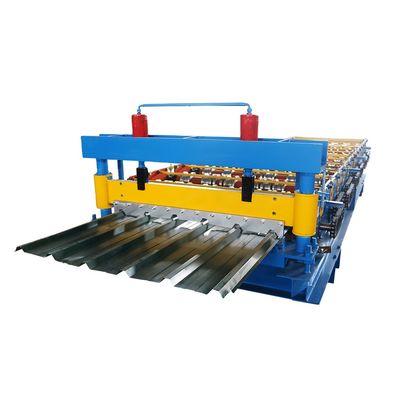 Máy cán thép màu Cr12 màu xanh lam cho bảng bảo vệ