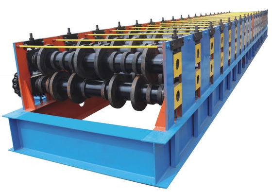 Máy cán thép màu Cr12 màu xanh lam cho bảng bảo vệ