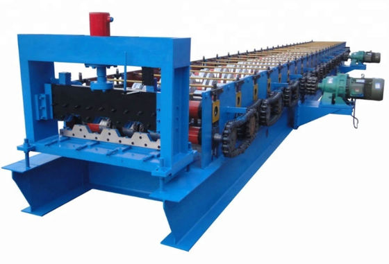 Máy cán kim loại tấm sàn 8m / phút 11 bước