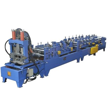 Máy tạo hình xà gồ CZ màu vàng 15m / phút Ngói thép