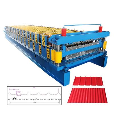 Máy cán thép màu ISO 5T cho tấm lợp ngói
