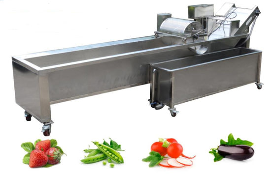 Máy giặt bong bóng hoa quả 4.2KW 1500kg / h với thiết bị loại bỏ tạp chất