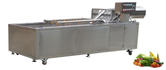 1500Kg / h Máy chế biến thực phẩm Dây chuyền truyền động Thiết bị rửa rau