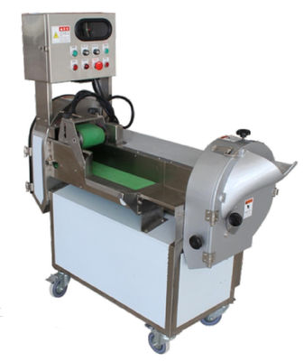 Máy cắt rau quả đa năng 1000kg / h Đầu đôi