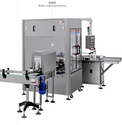 Máy đóng gói chiết rót nước sốt, Máy đóng nắp chất lỏng tự động SS316