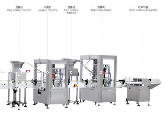 Thiết bị đóng gói chiết rót chống ăn mòn 1000ml 15bph
