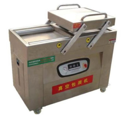Máy đóng gói chiết rót xưởng, Máy đóng gói chân không buồng đôi 20m3 / h