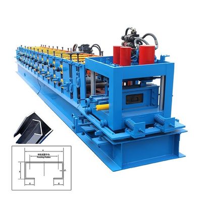 Máy cán xà gồ 15T CZ 90mm Máy đột thủy lực con lăn