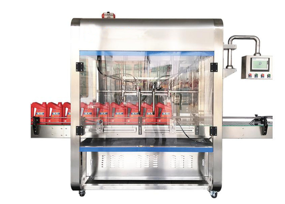 Máy chiết rót mỡ tự động 380V 12 đầu 1000BPH 5.5KW
