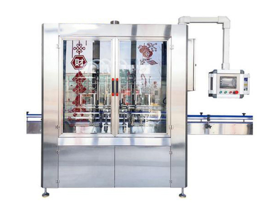 Máy chiết rót dầu tự động PLC 200ml 1800bph