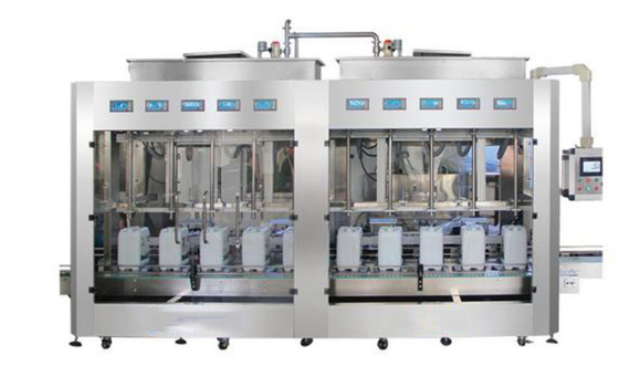 Máy đóng gói chiết rót chống nhỏ giọt Máy chiết rót cân tự động 4KW