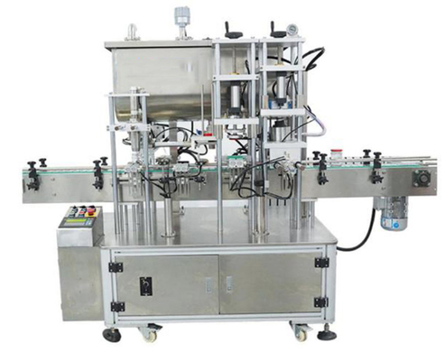 Máy đóng nắp nước sốt 20b / H 500g 2KW tự động
