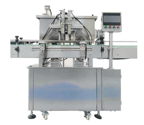 Máy đóng gói chiết rót hai đầu SUS316 1200b / H với 2 xi lanh