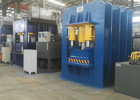 Máy dập nổi cửa thép thủy lực 3000Ton 380V Hai tác động ép