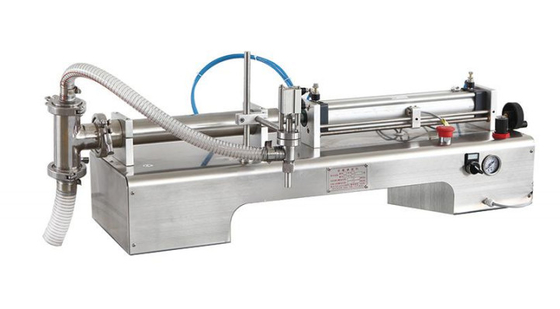 Máy chiết rót pít tông lỏng một đầu 5000ML 30bpm 10W
