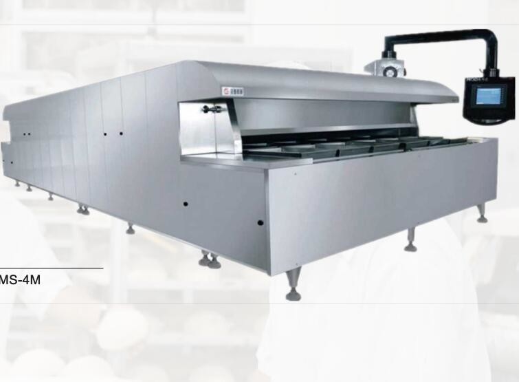 Đường hầm Lò nướng Bánh mì Dây chuyền sản xuất thương mại quy mô lớn Thiết bị nướng thực phẩm