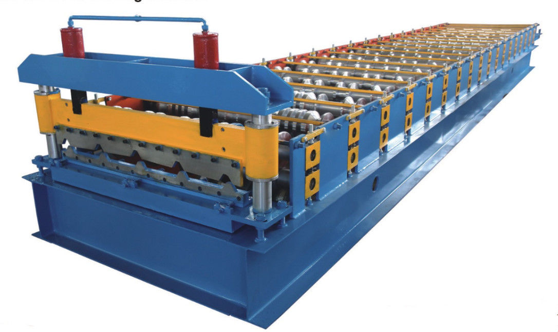 Máy cán tấm lợp 840, Máy làm tấm lợp tôn màu xanh