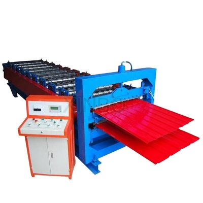 Máy làm cửa chớp bằng thép dày 1mm 15m / phút cho nhà để xe