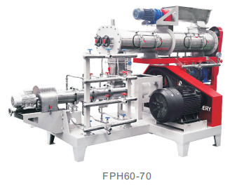 Máy đùn thức ăn cho cá nổi 3000 - 4000kg / H 50Hz cho động vật ổn định theo cách ướt