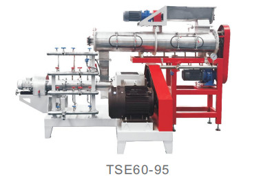 Máy đùn thức ăn cho cá nổi Wet Way 22hp - 630hp Trục vít đôi thân thiện với môi trường