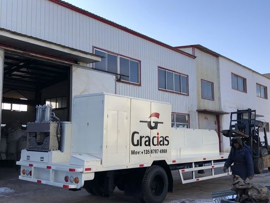 Máy lợp mái vòm bằng đá Arch 13m / phút Hấp thụ sốc