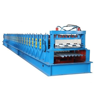 Máy cán tấm hai lớp Tấm thép sàn 22KW