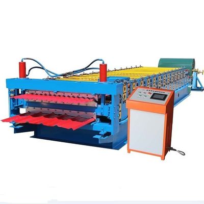 Máy cán thép màu ISO 5T cho tấm lợp ngói