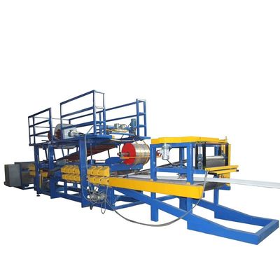 Máy tạo hình cuộn bảng điều khiển PU Sandwich Dây chuyền sản xuất 28KW