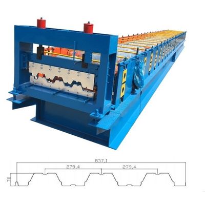 Máy tạo hình tấm gạch 8T 15KW cho sàn thép